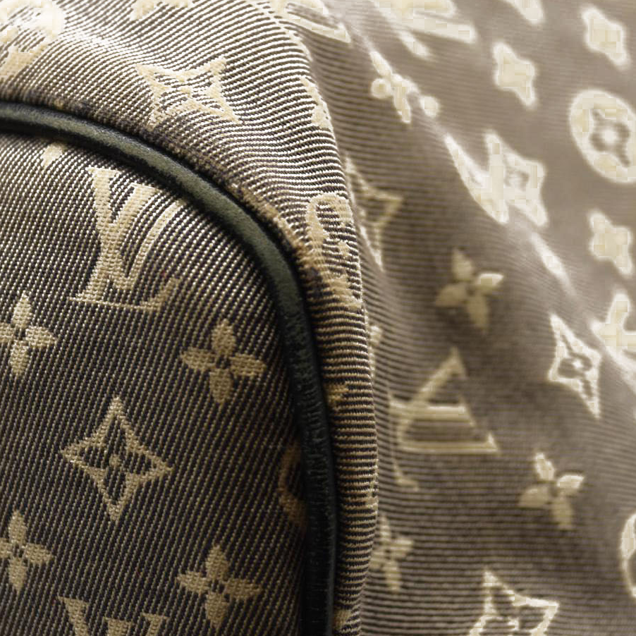 USED Louis Vuitton Monogram Idylle Neverfull MM Encre