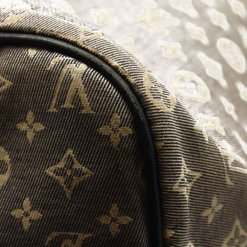 USED Louis Vuitton Monogram Idylle Neverfull MM Encre