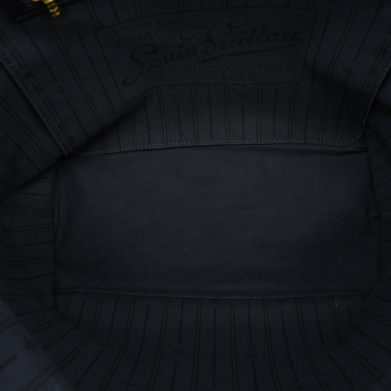 USED Louis Vuitton Monogram Idylle Neverfull MM Encre