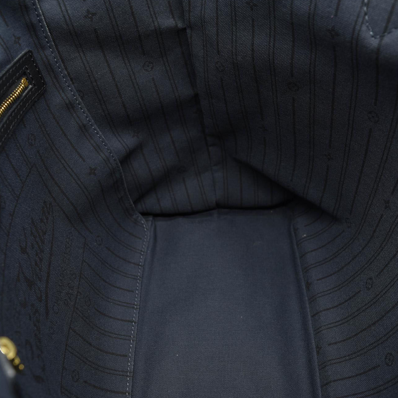 USED Louis Vuitton Monogram Idylle Neverfull MM Encre