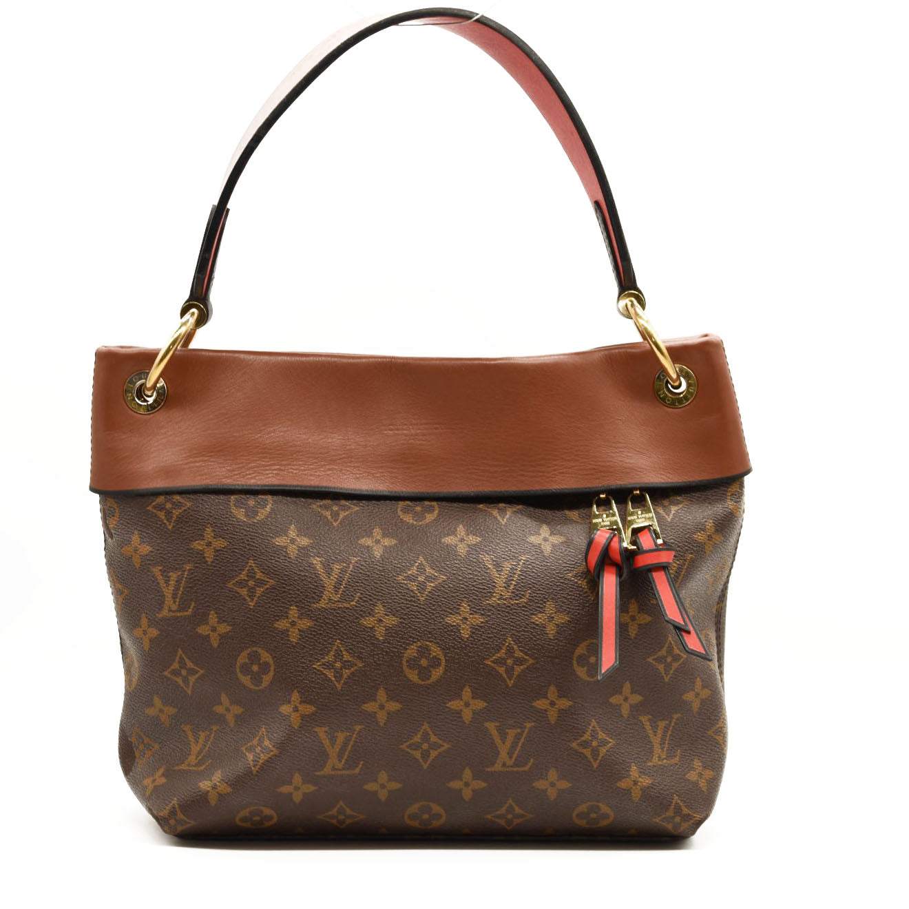 LOUIS VUITTON Monogram Tuileries Hobo Caramel