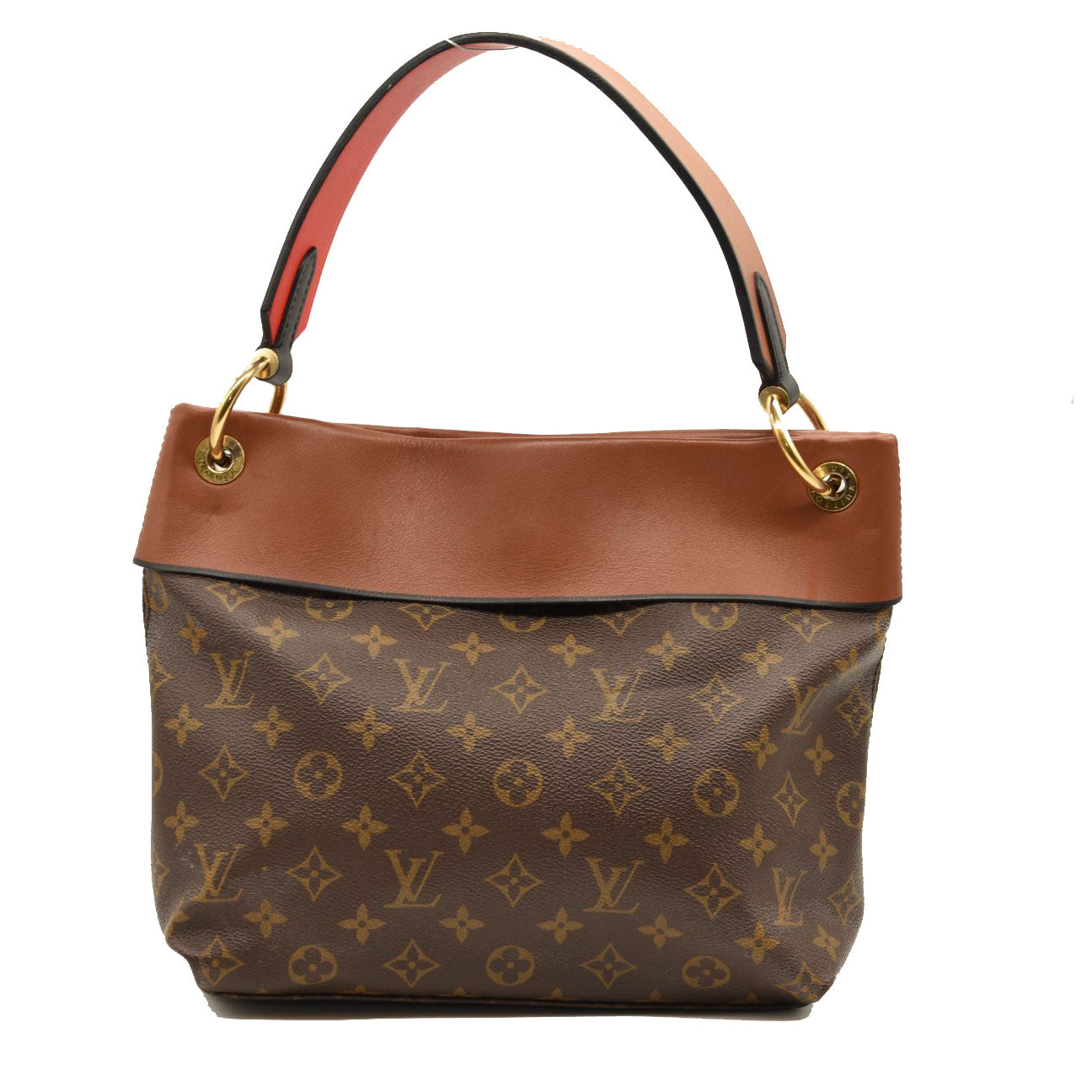 LOUIS VUITTON Monogram Tuileries Hobo Caramel