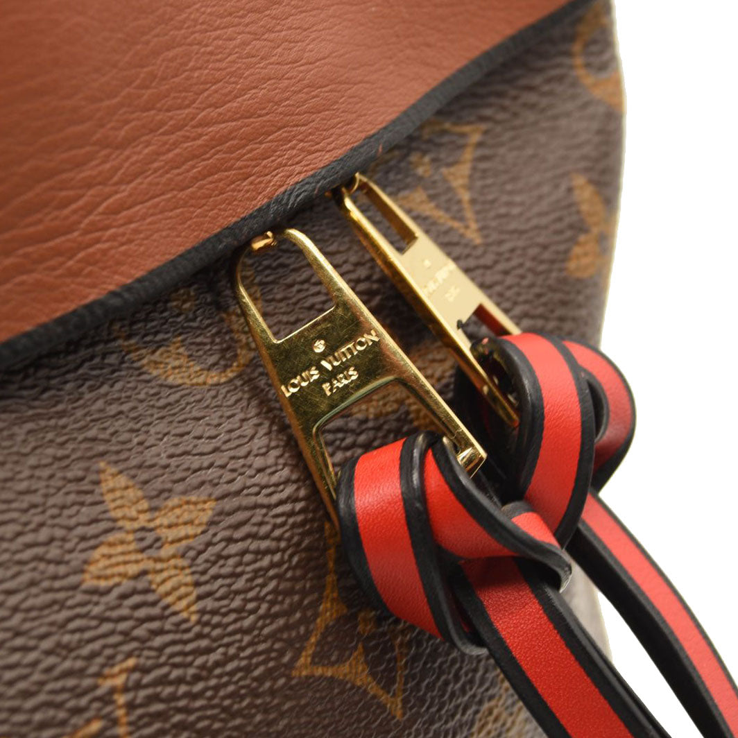 LOUIS VUITTON Monogram Tuileries Hobo Caramel