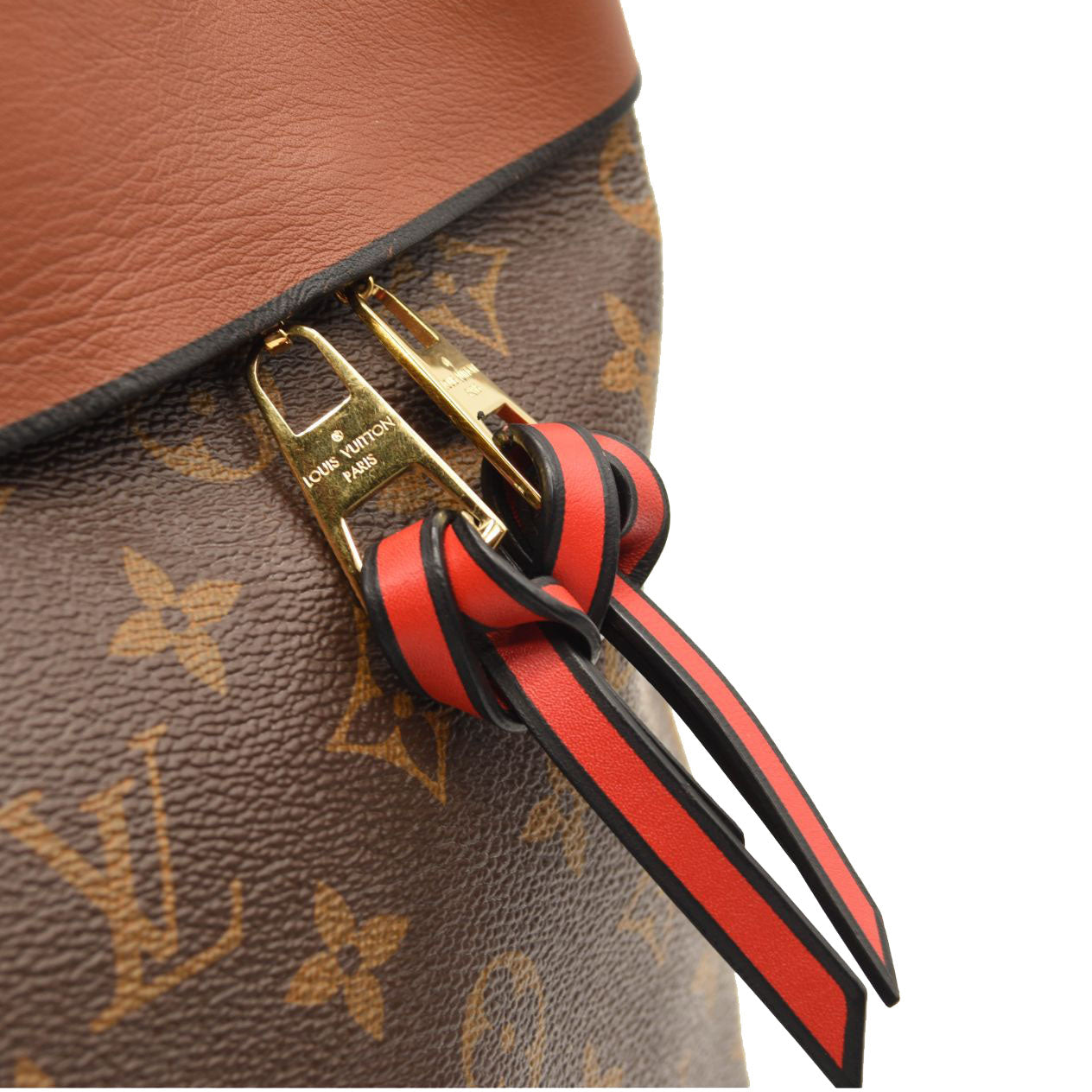 LOUIS VUITTON Monogram Tuileries Hobo Caramel