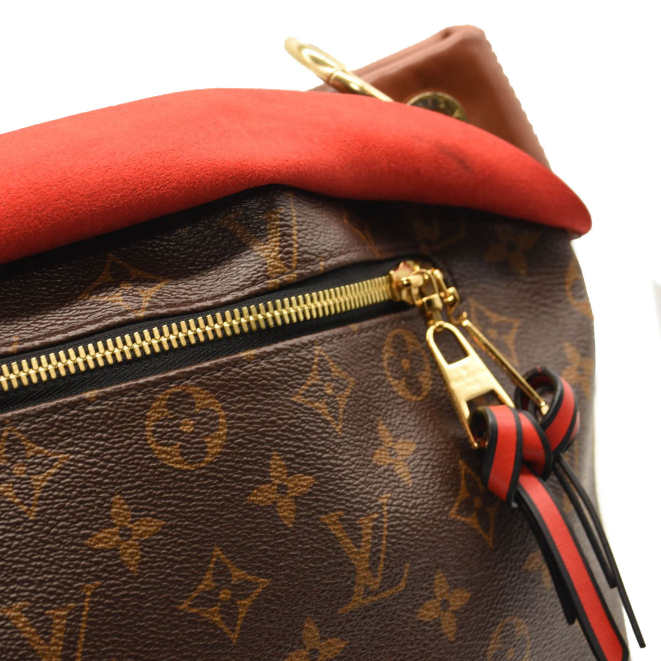 LOUIS VUITTON Monogram Tuileries Hobo Caramel
