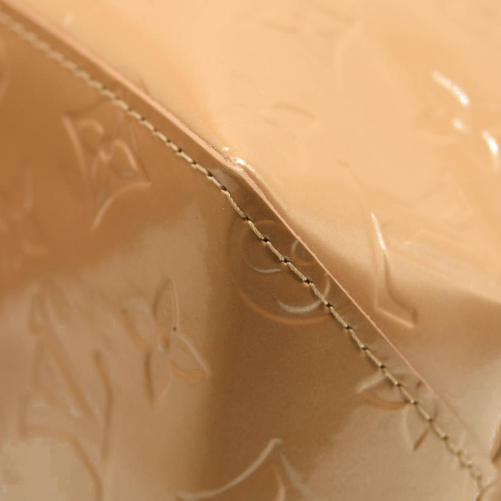 USED LOUIS VUITTON Vernis Reade PM Dark Beige