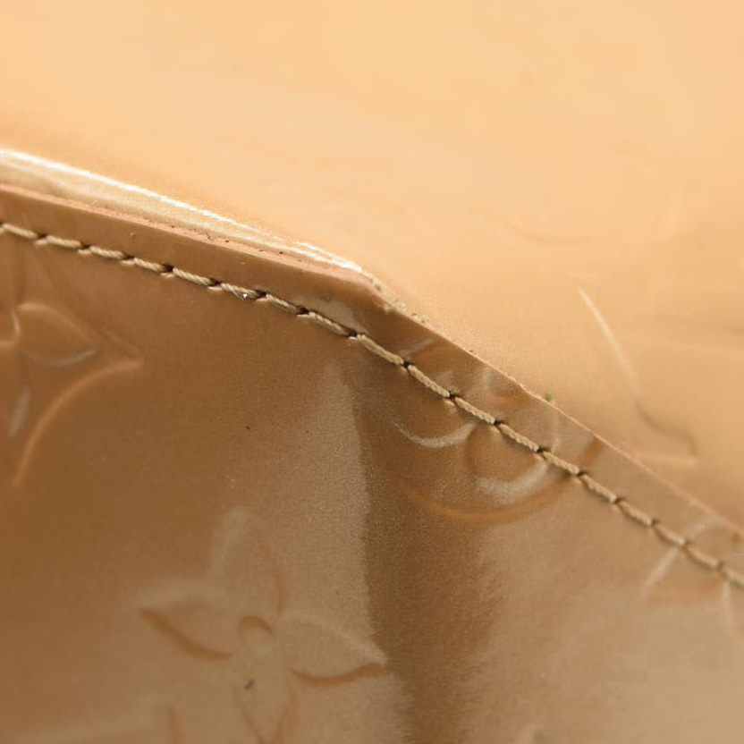 USED LOUIS VUITTON Vernis Reade PM Dark Beige