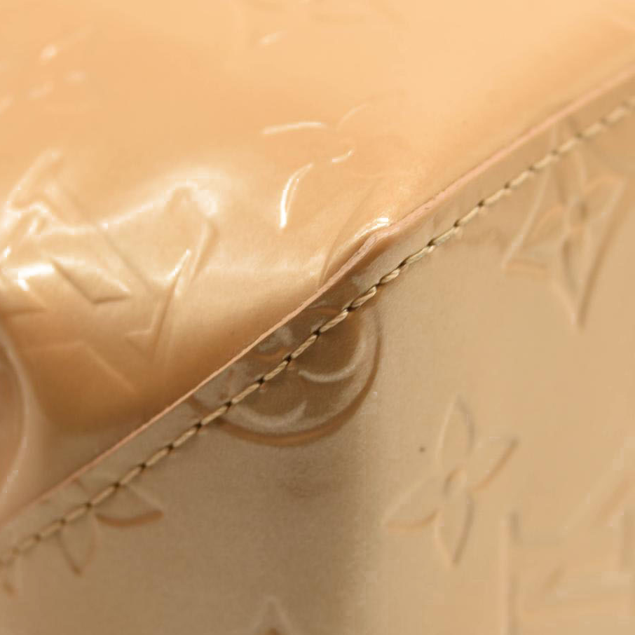 USED LOUIS VUITTON Vernis Reade PM Dark Beige
