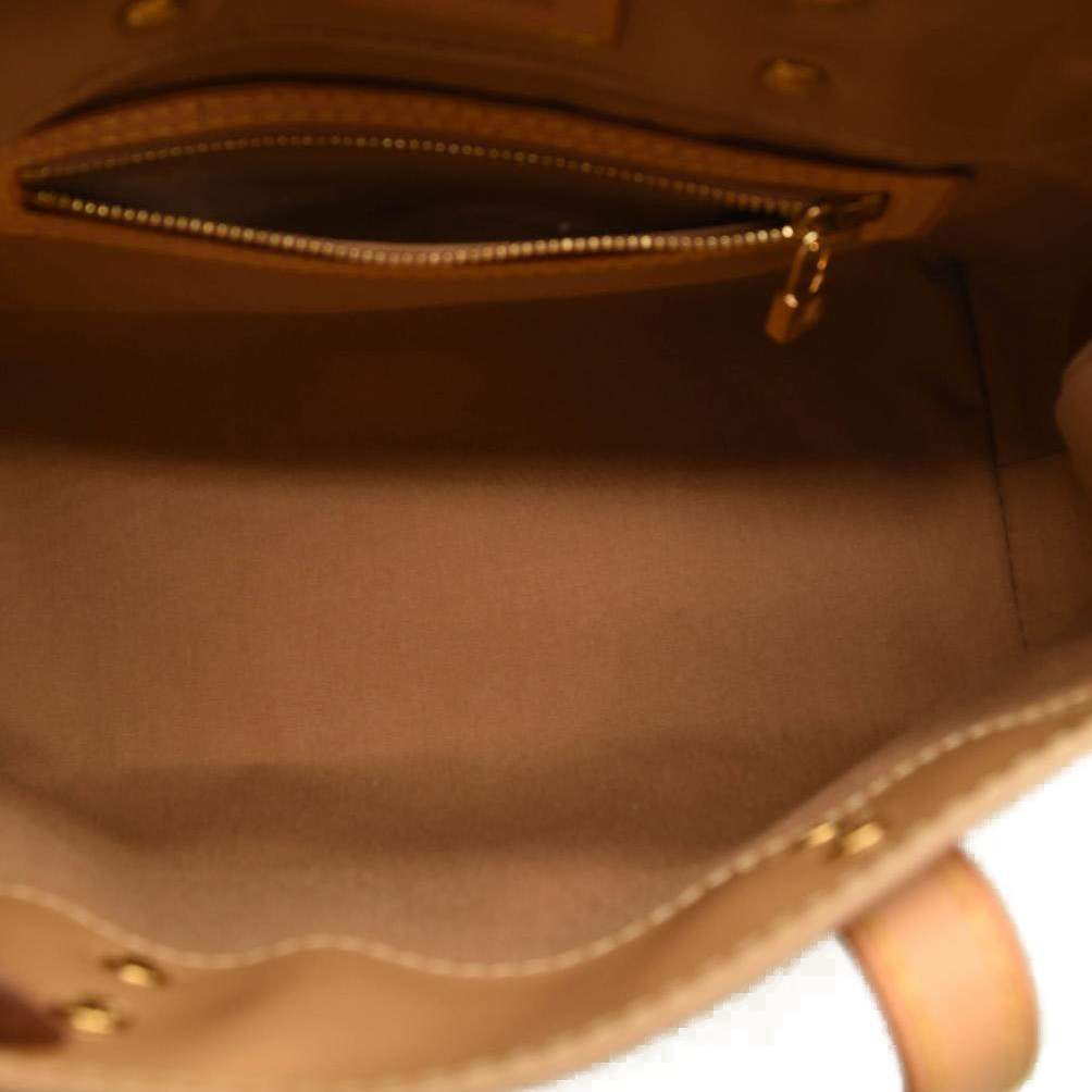 USED LOUIS VUITTON Vernis Reade PM Dark Beige