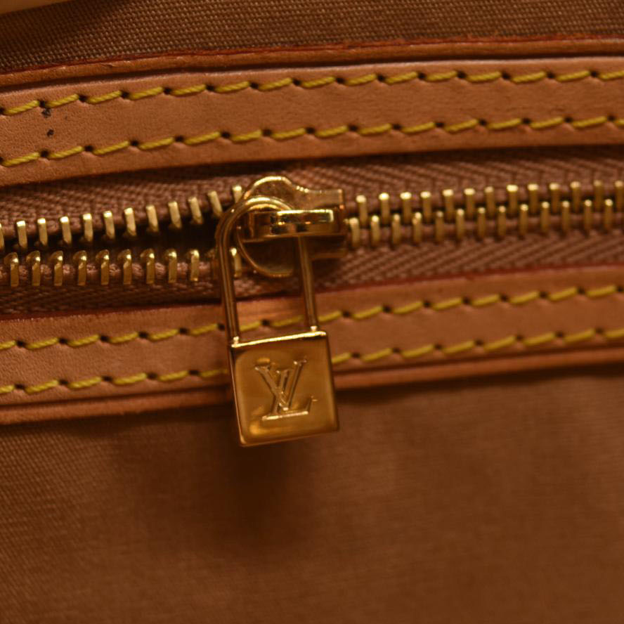 USED LOUIS VUITTON Vernis Reade PM Dark Beige