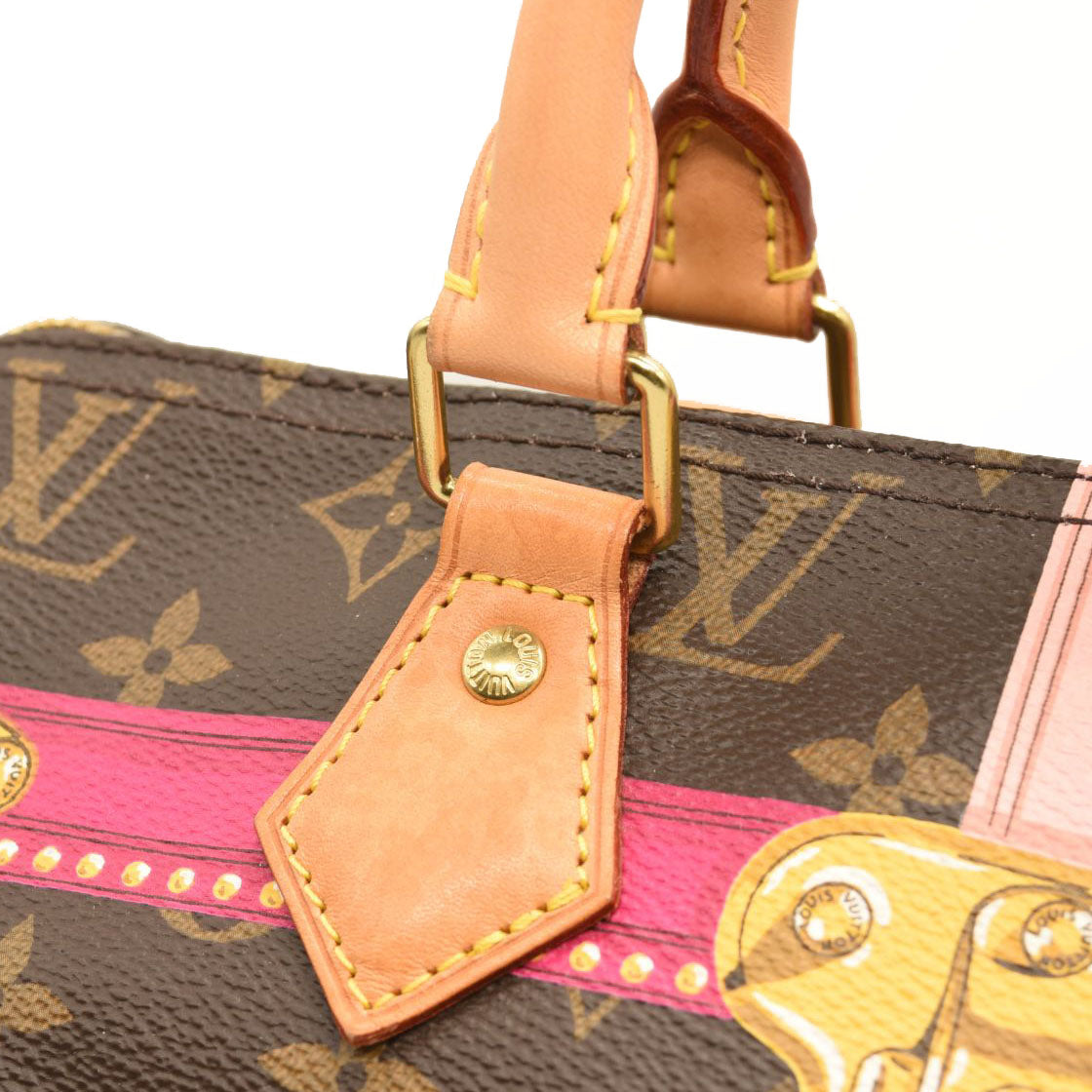 LOUIS VUITTON Monogram Summer Trunks Speedy Bandouliere 30