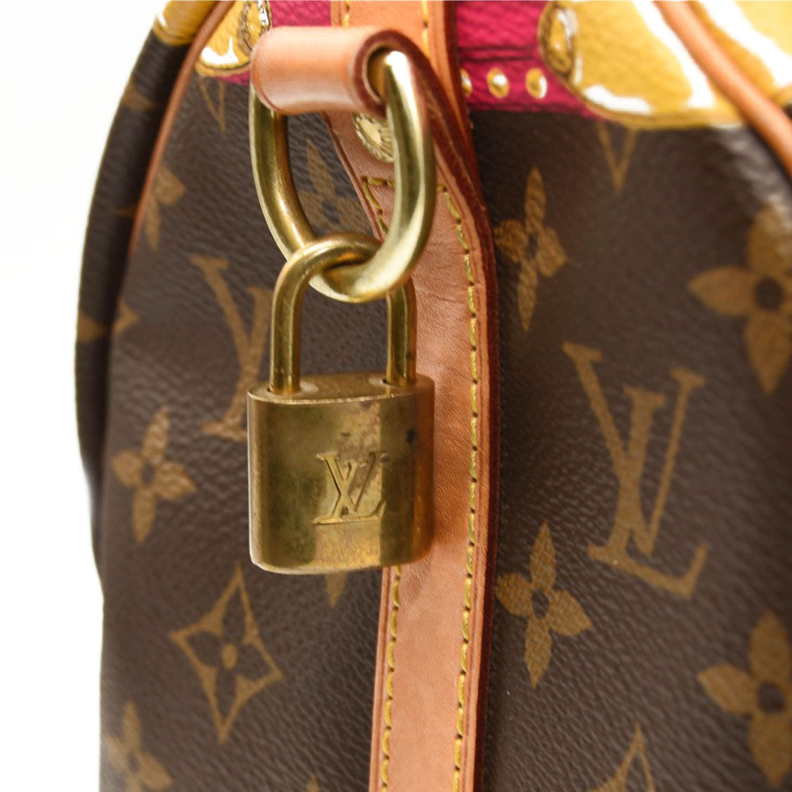 LOUIS VUITTON Monogram Summer Trunks Speedy Bandouliere 30