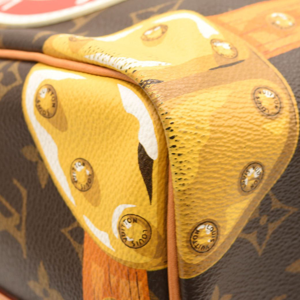 LOUIS VUITTON Monogram Summer Trunks Speedy Bandouliere 30