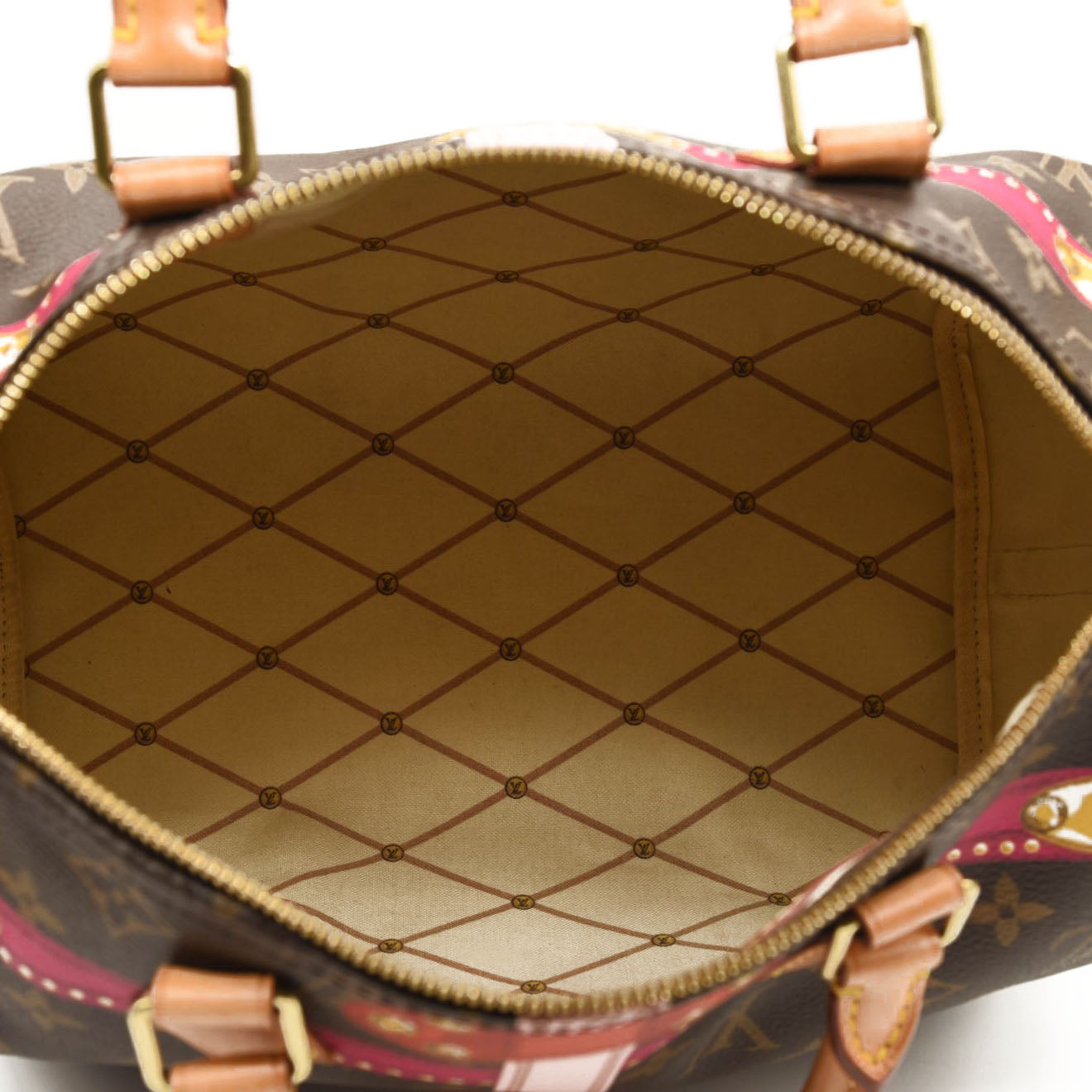 LOUIS VUITTON Monogram Summer Trunks Speedy Bandouliere 30