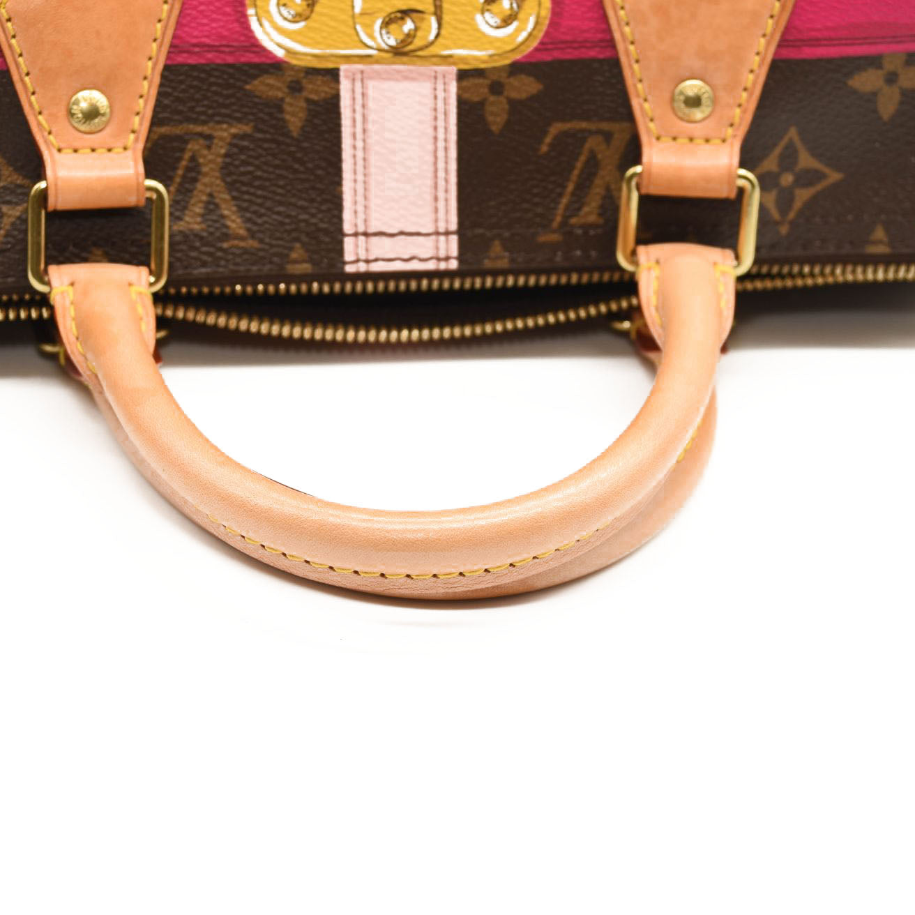 LOUIS VUITTON Monogram Summer Trunks Speedy Bandouliere 30