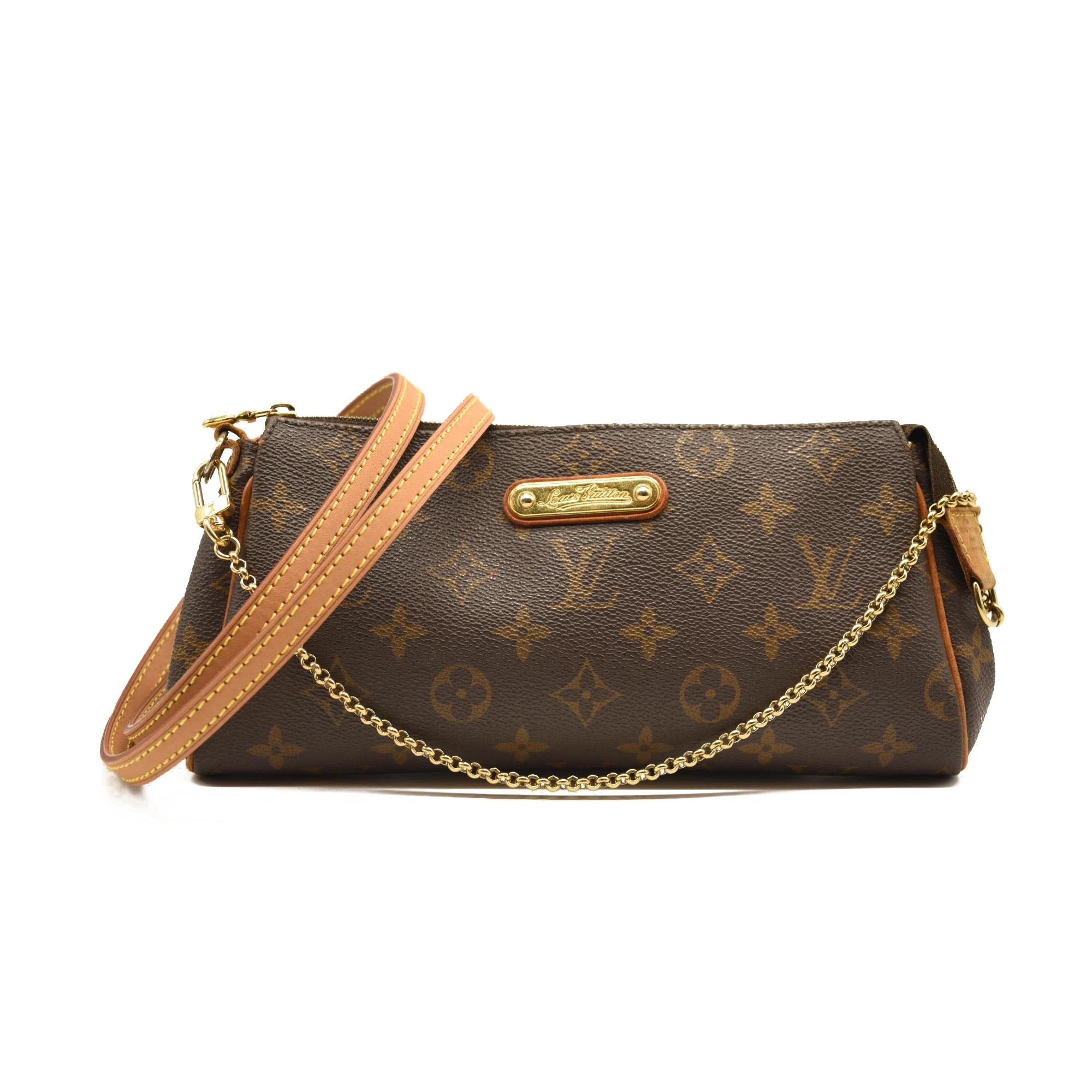LOUIS VUITTON Monogram Eva Clutch DU2048