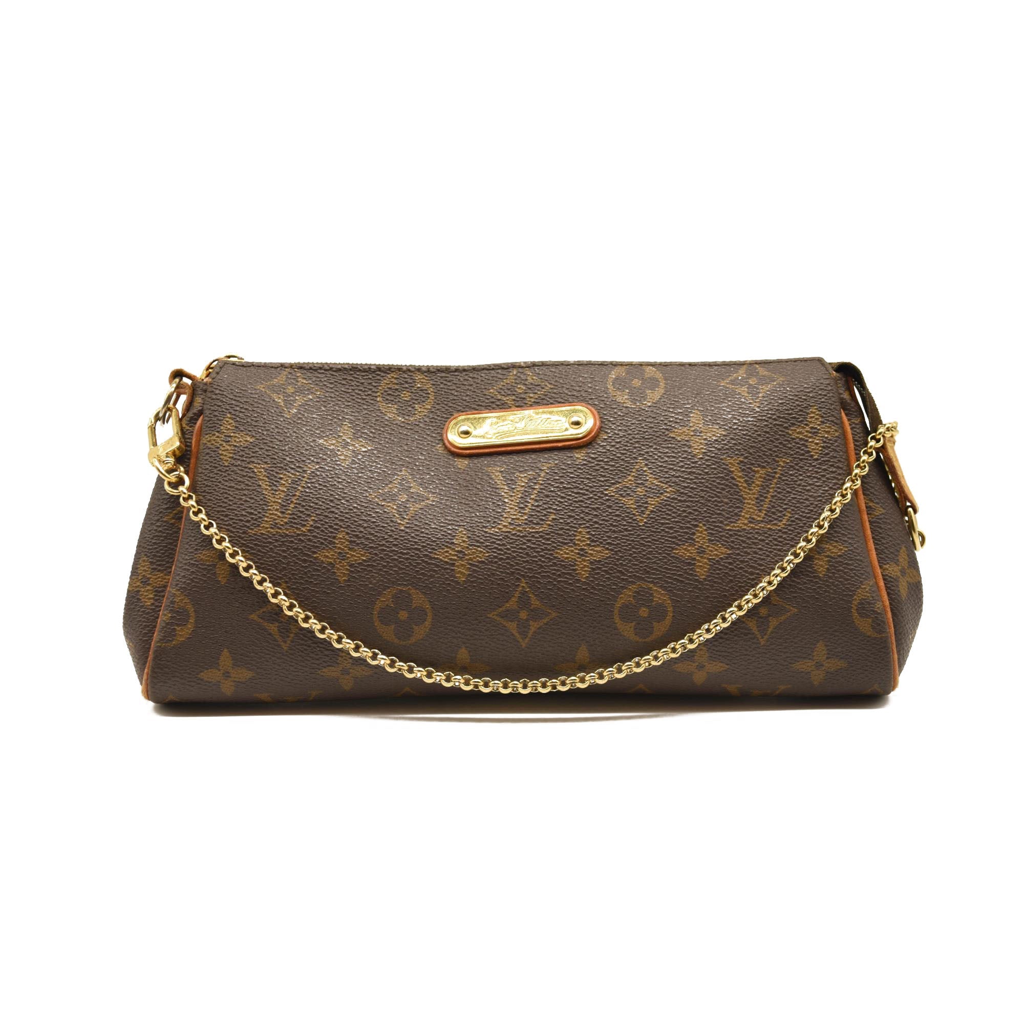 LOUIS VUITTON Monogram Eva Clutch DU2048