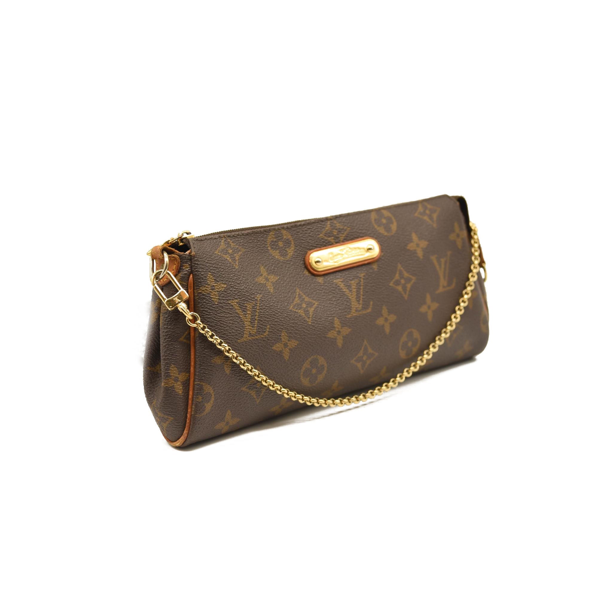 LOUIS VUITTON Monogram Eva Clutch DU2048