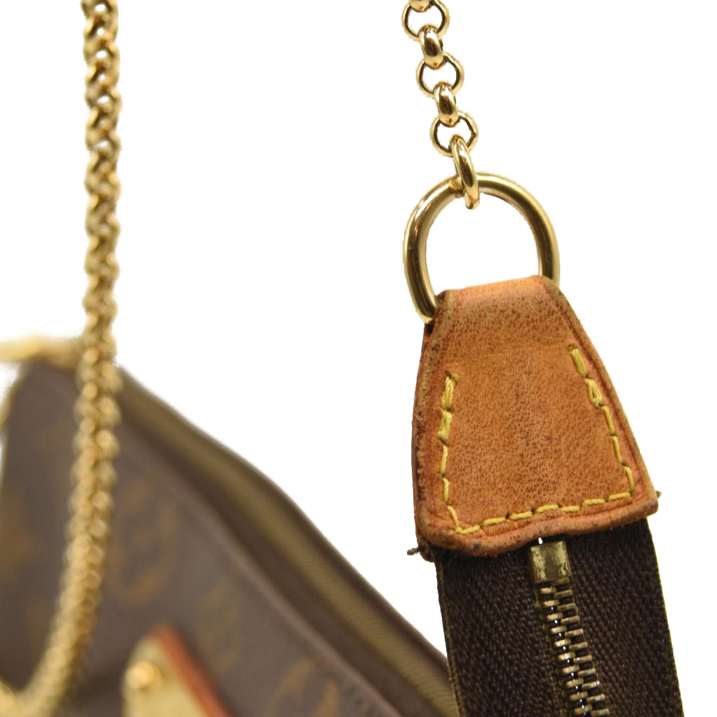 LOUIS VUITTON Monogram Eva Clutch DU2048