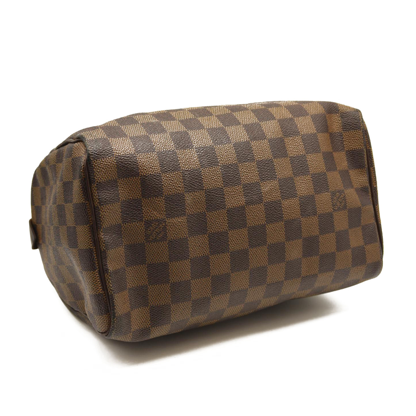 Louis Vuitton Speedy Damier Ebene 25 Brown Canvas Satchel SP0097
