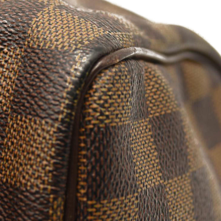 Louis Vuitton Speedy Damier Ebene 25 Brown Canvas Satchel SP0097