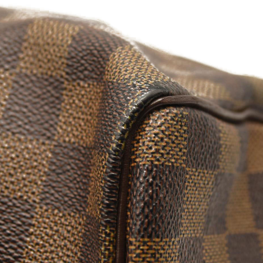 Louis Vuitton Speedy Damier Ebene 25 Brown Canvas Satchel SP0097