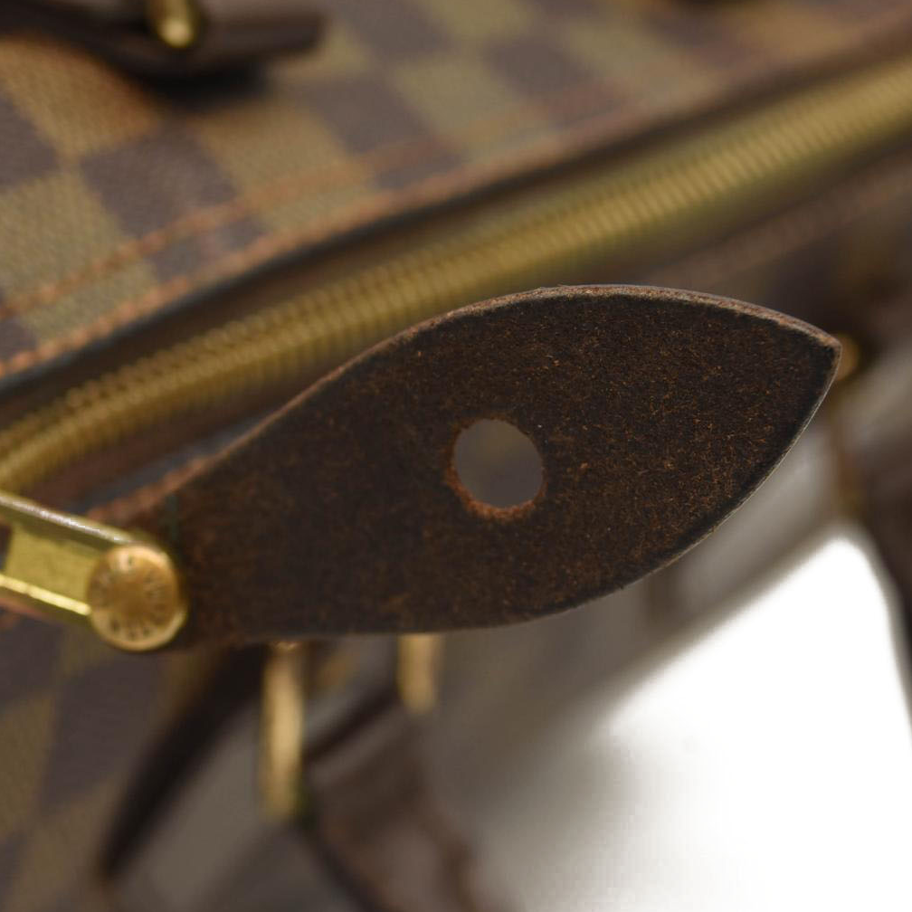 Louis Vuitton Speedy Damier Ebene 25 Brown Canvas Satchel SP0097