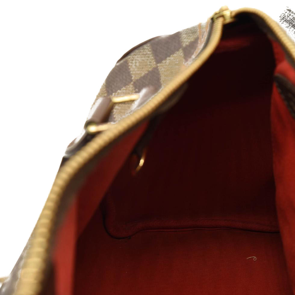Louis Vuitton Speedy Damier Ebene 25 Brown Canvas Satchel SP0097