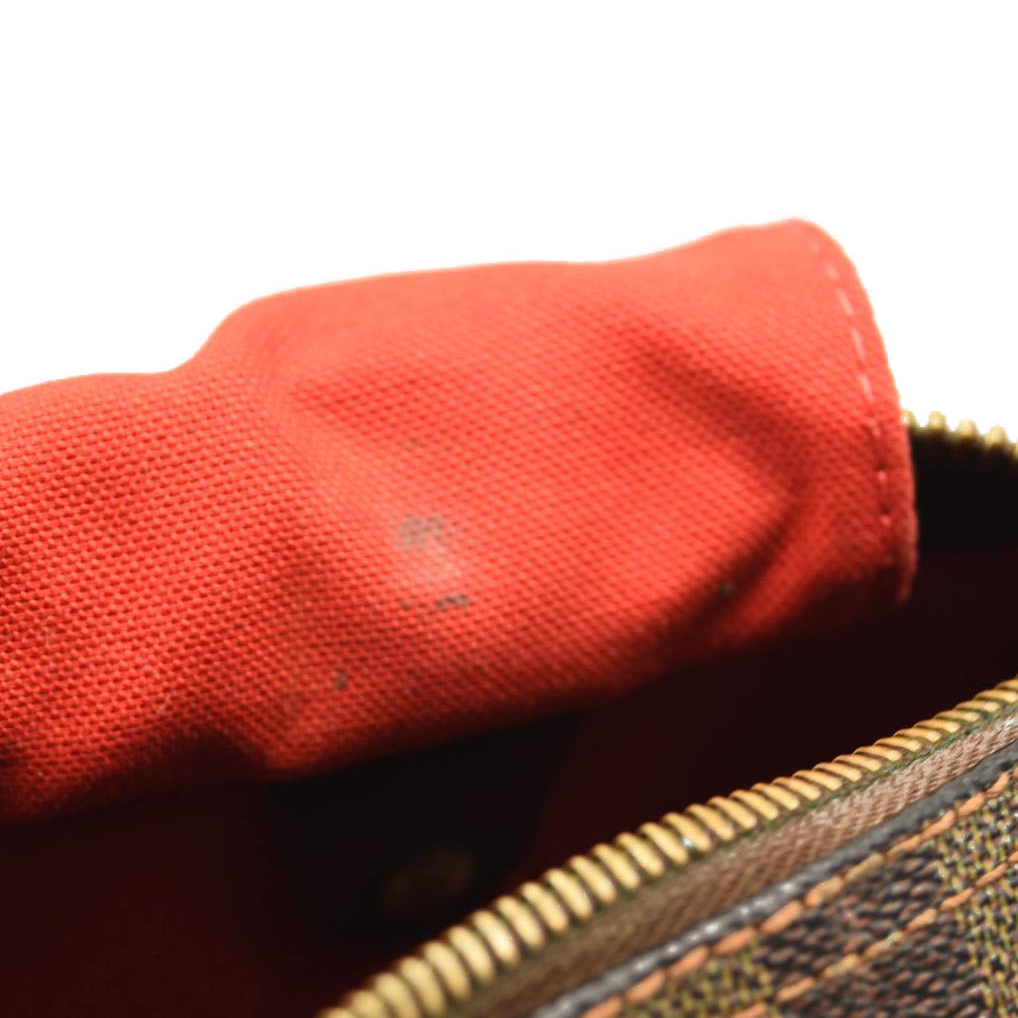 Louis Vuitton Speedy Damier Ebene 25 Brown Canvas Satchel SP0097