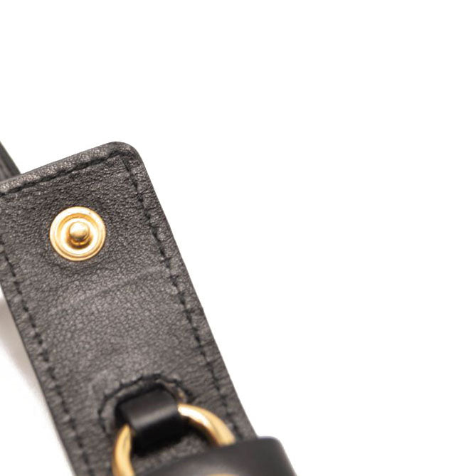 USED Saint Laurent Calfskin Small Sac De Jour Black