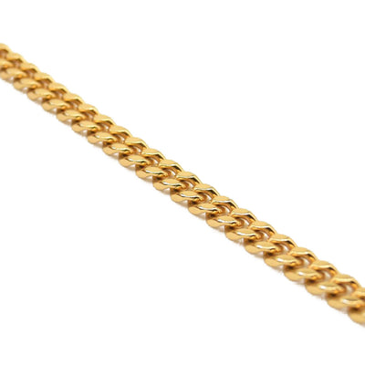 Saint Laurent Monogram Metallic Leather Wallet-on-Chain Bag Silver