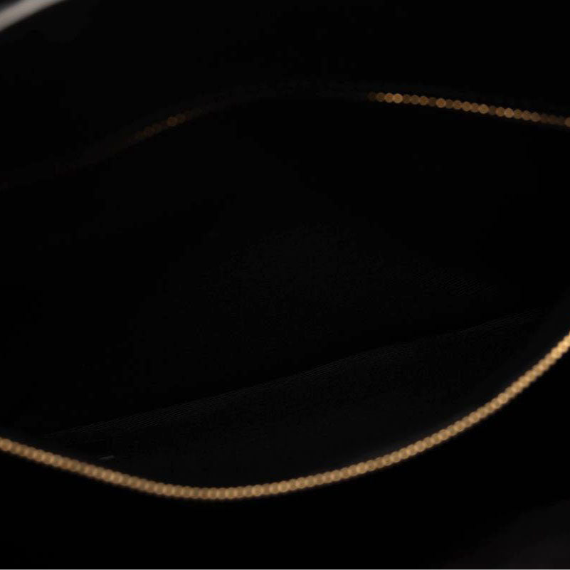 USED Saint Laurent Calfskin Small Sac De Jour Black