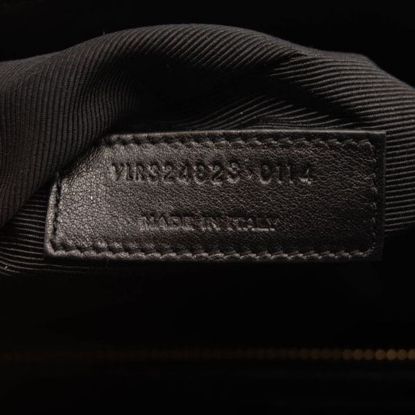 USED Saint Laurent Calfskin Small Sac De Jour Black