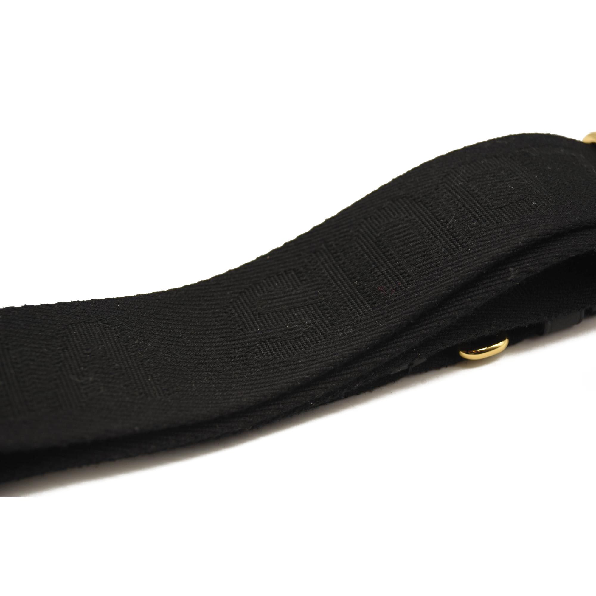 Louis Vuitton Lambskin Embossed Monogram Coussin PM Black