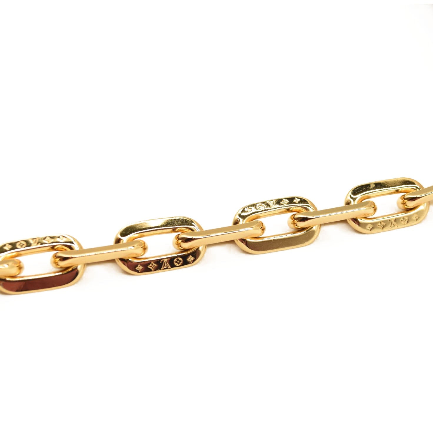 LOUIS VUITTON Lambskin Embossed Monogram Coussin PM Cream