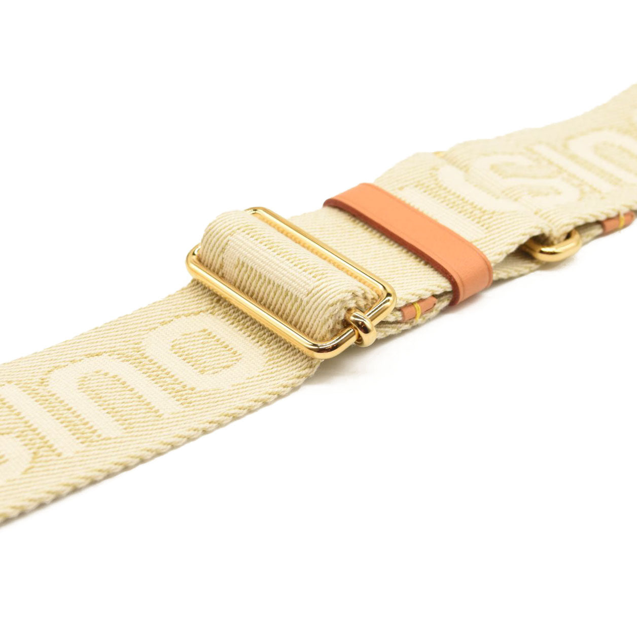 LOUIS VUITTON Lambskin Embossed Monogram Coussin PM Cream