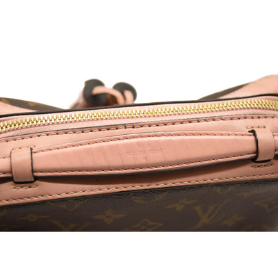 USED Louis Vuitton Saintonge Pink Monogram Canvas Cross Body Bag