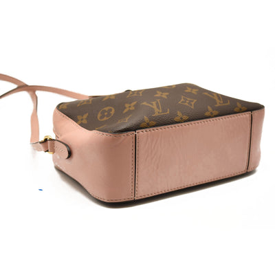 USED Louis Vuitton Saintonge Pink Monogram Canvas Cross Body Bag