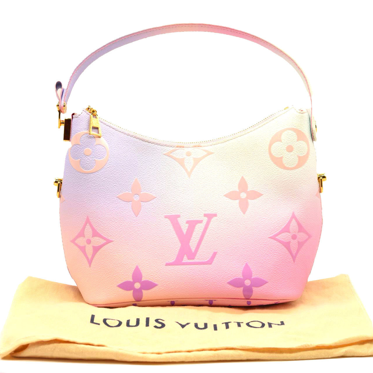 Louis Vuitton Onthego Gradient Pastel GM Blue in Coated Canvas with  Gold-tone - US