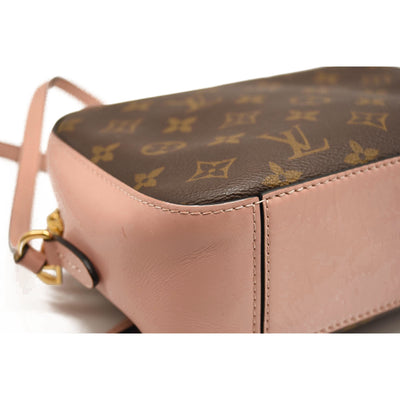 USED Louis Vuitton Saintonge Pink Monogram Canvas Cross Body Bag