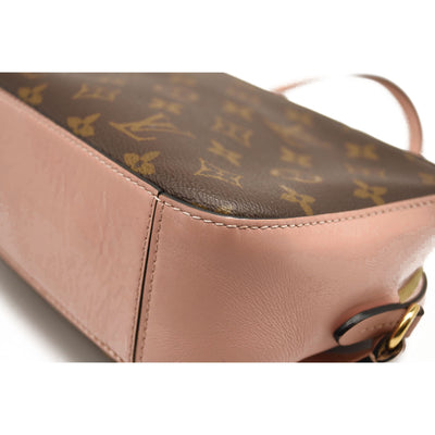 USED Louis Vuitton Saintonge Pink Monogram Canvas Cross Body Bag