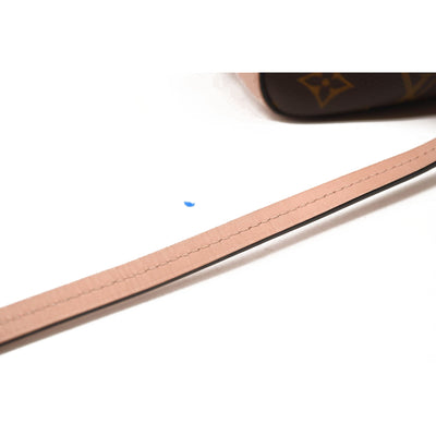 USED Louis Vuitton Saintonge Pink Monogram Canvas Cross Body Bag