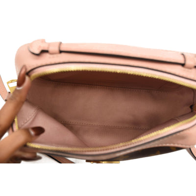 USED Louis Vuitton Saintonge Pink Monogram Canvas Cross Body Bag