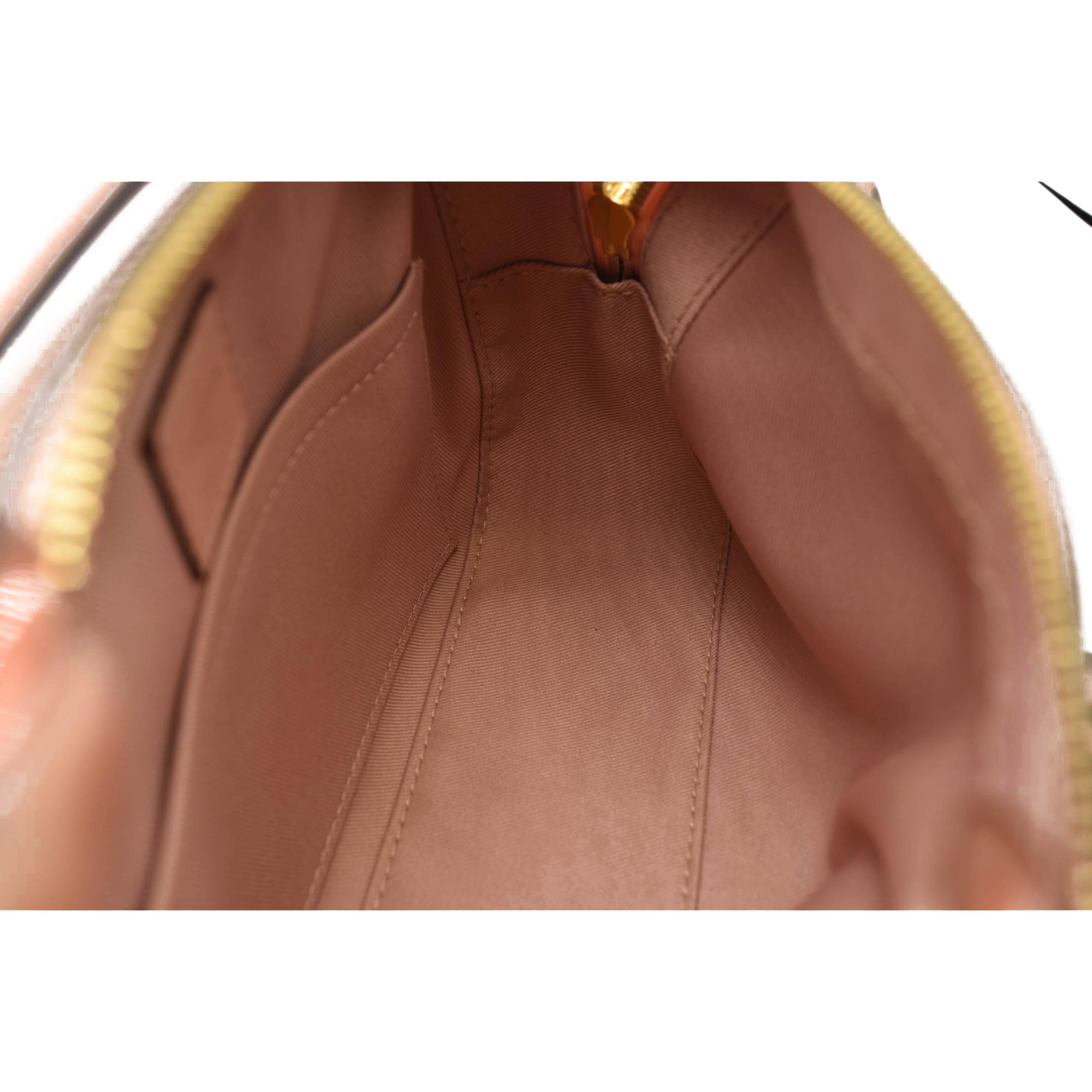 USED Louis Vuitton Saintonge Pink Monogram Canvas Cross Body Bag