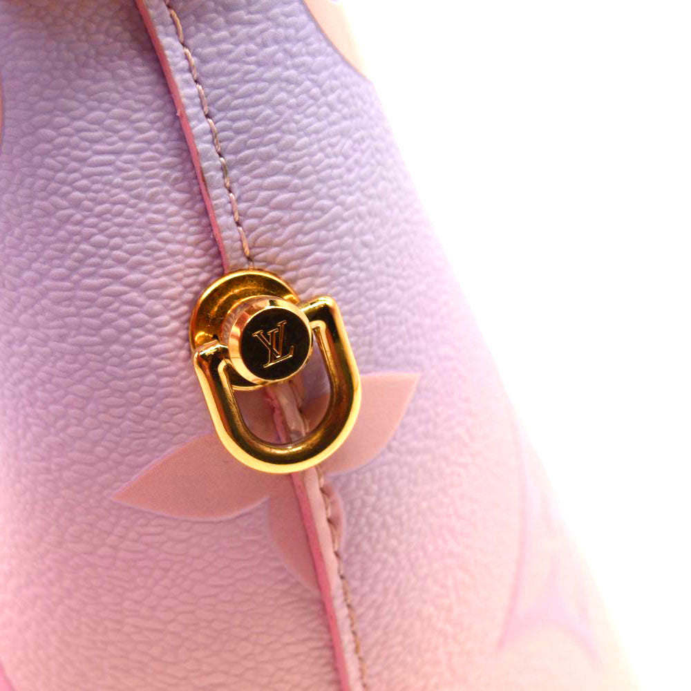 LOUIS VUITTON Monogram Giant Spring In The City Marshmallow Hobo PM Sunrise Pastel
