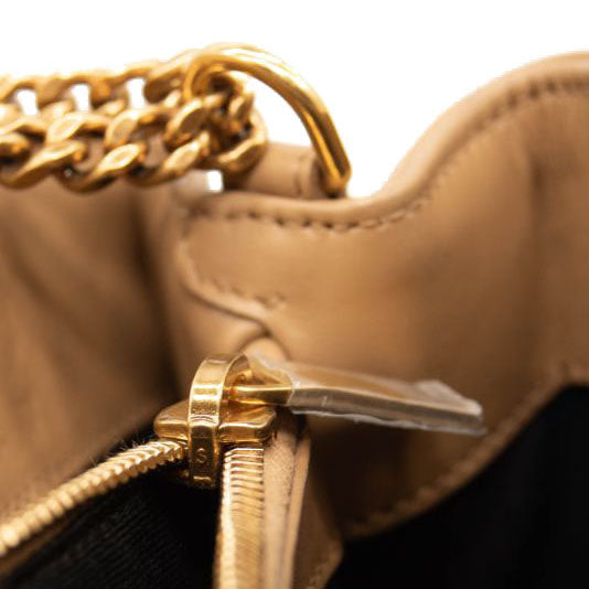 Saint Laurent Small Beige Loulou Shoulder Bag YSL Monogram