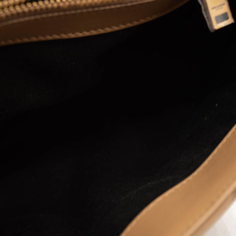 Saint Laurent Small Beige Loulou Shoulder Bag YSL Monogram