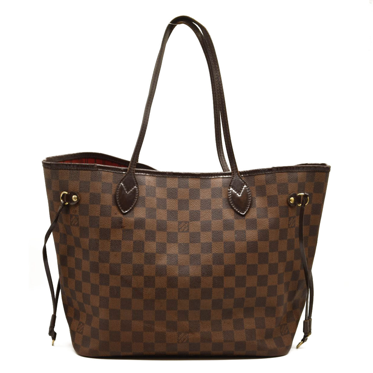 USED LOUIS VUITTON Damier Ebene Neo Neverfull MM