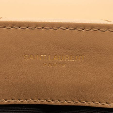 Saint Laurent Small Beige Loulou Shoulder Bag YSL Monogram