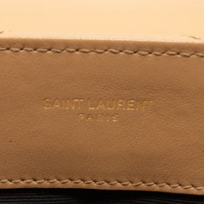 Saint Laurent Small Beige Loulou Shoulder Bag YSL Monogram